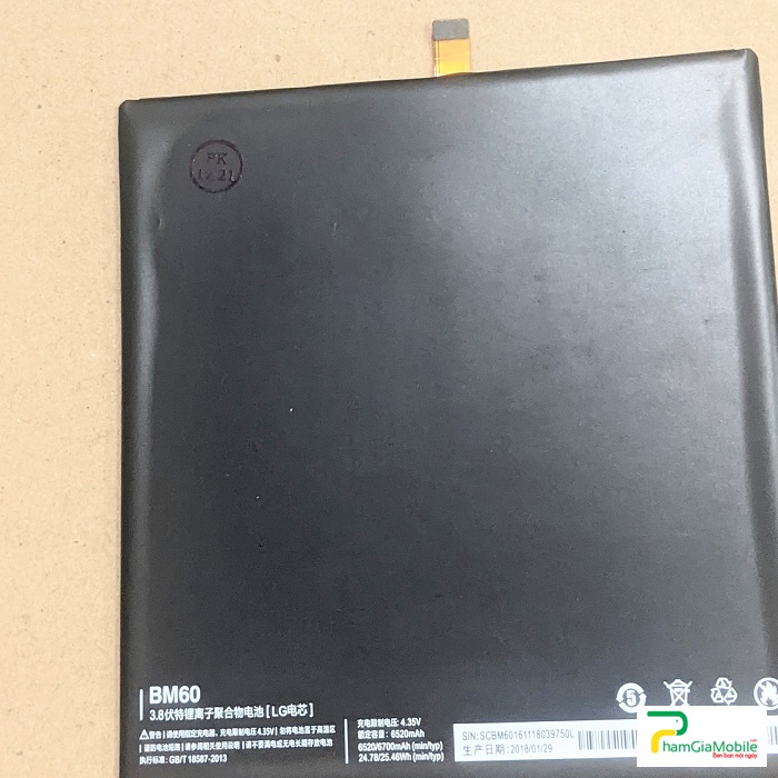Pin Xiaomi Mi Pad 1 Mã BM60 Zin New Chính Hãng Giá Rẻ